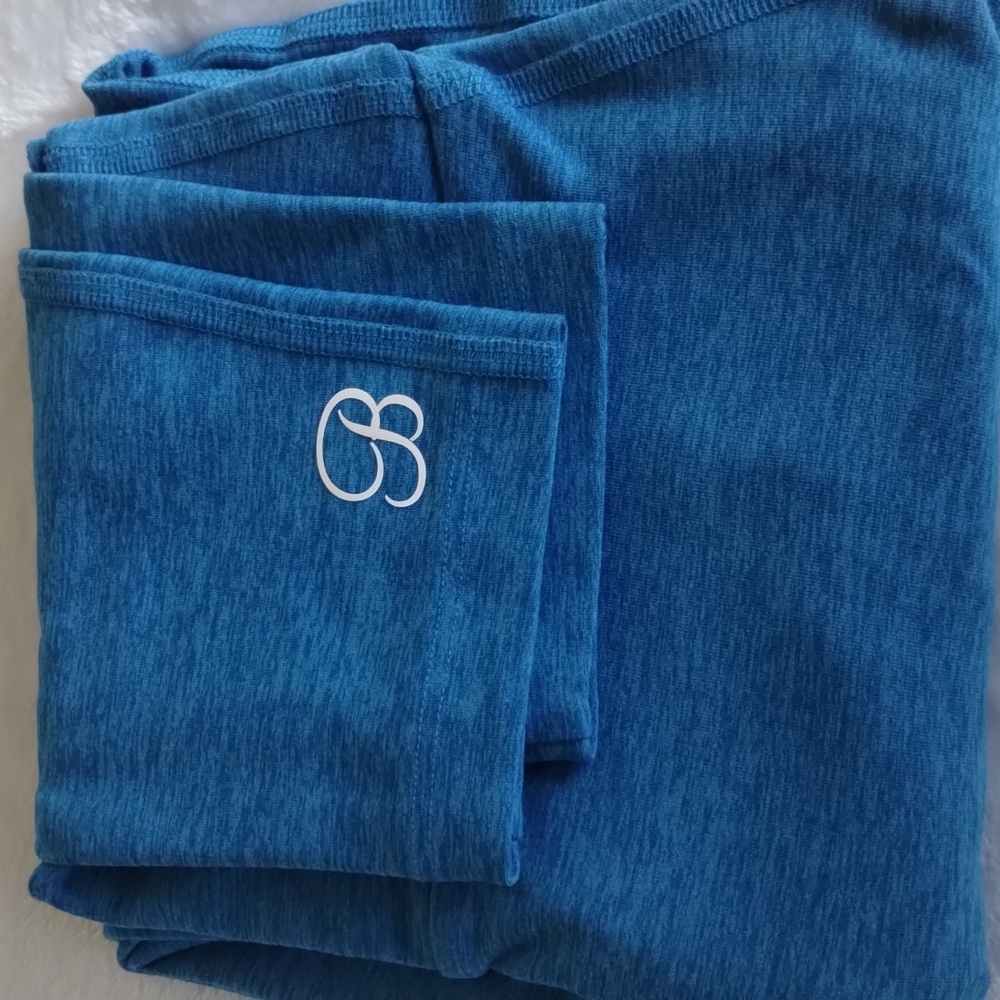 Bombshell Boost Leggings Sky Blue L - Picture 9 of 11